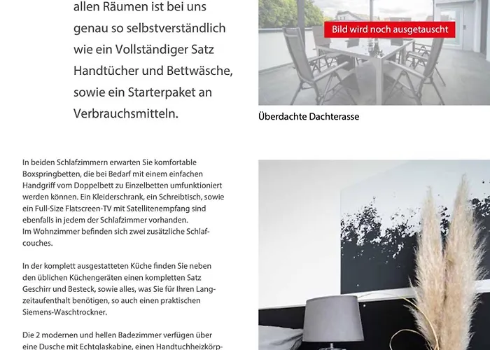 Appartement Blauer Stein 7a Wh05 - Penthouse 3 Sz, 8 Betten Pulheim